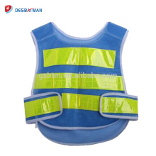 Top Blue High Visibility Reflektierende Weste Bau Verkehr / Lager Sicherheit Sicherheitsbekleidung Gute Qualität